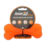AnimAll Fun Іграшка кістка, помаранчева, 12 см
