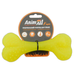 AnimAll Fun Іграшка кістка, жовта, 15 см