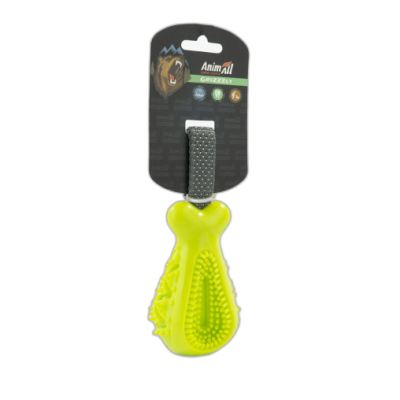 AnimAll GrizZzly Куряча ніжка Іграшка для собак, 25×7.2×5.8 см, зелена