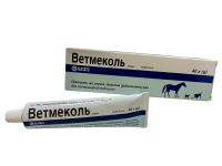 БХФЗ Ветмеколь Мазь ранозагоювальна 40 г