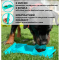 WAUDOG Silicone Складана миска сіра, 385 х 230 х 50 мм