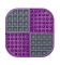 Licki Mat Slomo Purple Килимок для повільного харчування для собак, фіолетовий, 20 х 20 см
