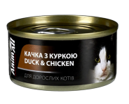 AnimAll Консерви для котів, качка та куриця, 80 г