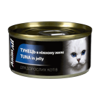 AnimAll Консерви для котів, тунець в ніжному желе, 85 г
