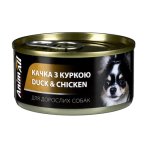 AnimAll Консерви для собак, качка з куркою, 85 г