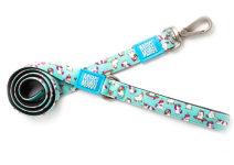 Max & Molly Short Leash Unicorn Короткий повідець для собак і котів з принтом Єдиноріг, S, Ш 15 мм, Д 120 см