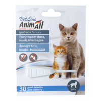 AnimAll VetLine Spot-On Краплі проти бліх, вошей, волосоїдів, для котів до 4 кг, 0.5 мл