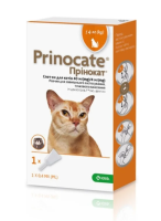 KRKA Prinocate Краплі проти бліх і паразитів для котів до 4 кг 0.4 мл