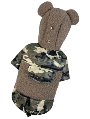 Dogs Bomba Куртка для собак Teddy, мілітарі, розмір 6