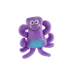 AnimAll GrizZzly Восьминіг Мʼяка іграшка для собак, 17×18×6 см