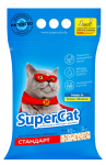SuperCat Стандарт Деревянный наполнитель для кошачьих туалетов 3 кг