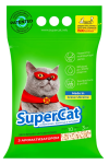 SuperCat Стандарт Деревний наповнювач для котячих туалетів з ароматизатором 3 кг