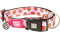 Max & Molly Smart ID Collar Strawberry Dream Ошейник для собак с принтом Клубничный сон, S, Ш 15 мм, Д 28-48 см