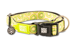 Max & Molly Urban Pets Smart ID Collar Kiwi Ошейник для собак с принтом Киви, М, Ш 20 мм, Д 34-55 см