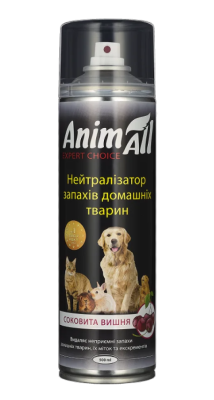 AnimAll "Соковита вишня" Нейтралізатор запаху для домашніх тварин, 500 мл