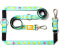 Max & Molly Multi-Function Leash Ducklings Поводок многофункциональный с принтом Утята, M, Ш 25 мм, Д 200 см