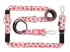 Max & Molly Multi-Function Leash Strawberry Dream Повідець багатофункціональний з принтом Полунична мрія, S, Ш 15 мм, Д 200 см