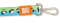 Max & Molly Short Leash Sheep`s Поводок короткий для собак с принтом Овечки, XS, Ш 15 мм, Д 120 см
