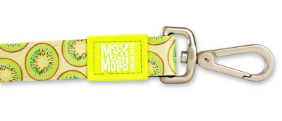 Max & Molly Short Leash Kiwi Повідець короткий для собак з принтом Ківі, M, Ш 20 мм, Д 120 см