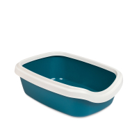 Природа Туалет Comfort M для котів, 41х30х13,5 см, ультрамарин
