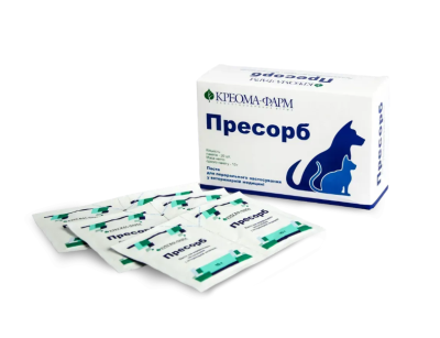 ТМ "КРЕОМА-ФАРМ" Пресорб Адсорбент для собак і котів в формі пасти 10 г