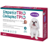 Simparica TRIO жувальні таблетки від глистів, бліх і кліщів для собак вагою 2,5 кг - 5 кг
