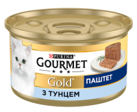 Purina Gourmet Консервований корм для котів, паштет з тунцем 85 г
