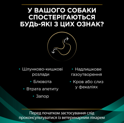 Purina Vet Diets Dog EN Gastroenteric Canine Formula Консервований корм для собак, дієтичний, мус, 195 г