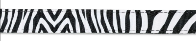 Max & Molly Urban Pets H-Harness Zebra Шлея для собак з принтом Зебра, S, Ш 15 мм, А:43-51 см, В:33,5-47 см