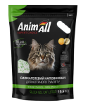 AnimAll Зелений смарагд Силікагелевий наповнювач для котячого туалету, 10.5 л (4.4 кг)