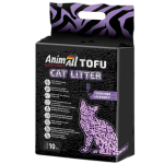 AnimAll Tofu Lavender Соєвий наповнювач з ароматом лаванди, для котів, 10 літрів (4,66 кг)