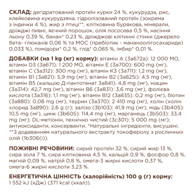 Club 4 Paws Adult Cats Sterilised with Turkey Сухий повнораціонний корм для стерилізованих котів з індичкою, НА ВАГУ