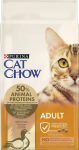 Purina Cat Chow Adult Сухий повнораціонний корм для дорослих котів з качкою 1.5 кг