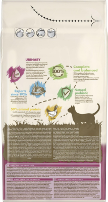 Purina Cat Chow Urinary Сухий дієтичний корм для дорослих котів для підтримки здоров'я сечовивідної системи, з куркою 1.5 кг