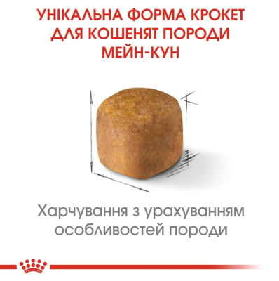 Royal Canin Maine Coon Kitten Сухий повнораціонний корм для кошенят мейн-кунів до 15 місяців, 400 г