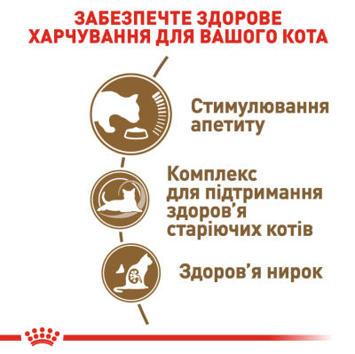Royal Canin Ageing 12+ Сухий повнораціонний корм для кішок від 12 років, 2 кг