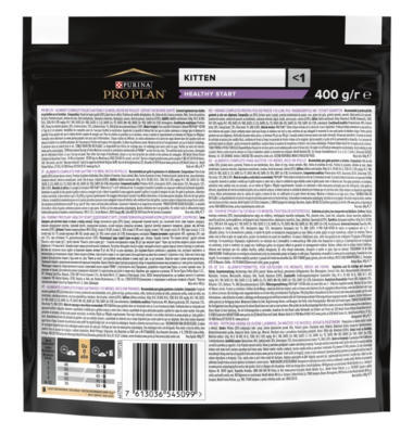 Purina Pro Plan Kitten <1 Healthy Start Сухий повнораціонний корм для кошенят з куркою 400 г