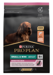 Purina Pro Plan Small & Mini Adult 1+ Sensitive Skin Сухий повнораціонний корм для дорослих собак дрібних порід з чутливою шкірою, з лососем, НА ВАГУ