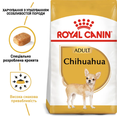 Royal Canin Chihuahua Adult Сухий повнораціонний корм для чихуахуа, 1.5 кг