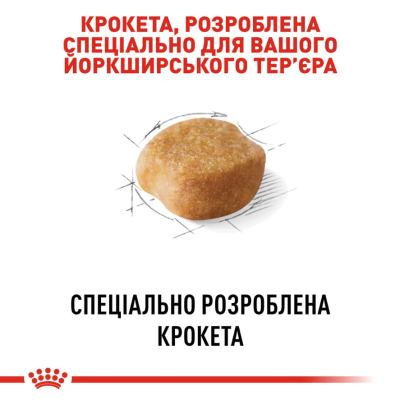 Royal Canin Yorkshire Terrier Adult Сухий повнораціонний корм для йоркширського тер'єра, 1.5 кг