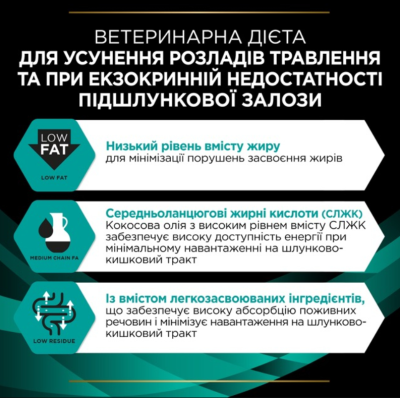 Purina Pro Plan Veterenary Diets EN Gastrointestinal Вологий дієтичний корм для дорослих собак, для усунення розладів травлення, мус 400 г