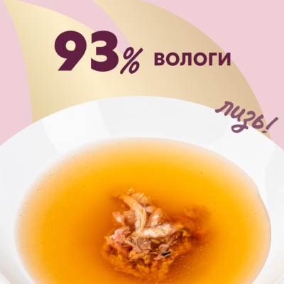 Delickcious Вологий корм для кішок, Напій з океанічною рибою 140 г