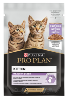 Purina Pro Plan Junior Вологий корм для кошенят, та вагітних, лактуючих кішок з індичкою 85 г