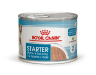 Royal Canin Starter Mousse Консервований корм для вагітних собак і цуценят, 195 г