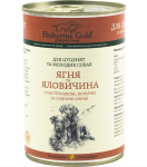 Hubertus Gold Консервований корм для цуценят, ягня і яловичина з пастернаком, 400 г