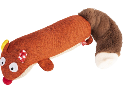 WAUDOG Fun Plush Іграшка для собак Лисиця, трикотаж, М, Ш 5 см, Д 18 см