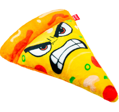 WAUDOG Fun Plush Піца Іграшка для собак, плюш, Ш 16 см, Д 22,5 см